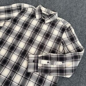 Lauren Ralph Lauren Men's‎ Large Black Plaid Button Long Sleeves Shirt